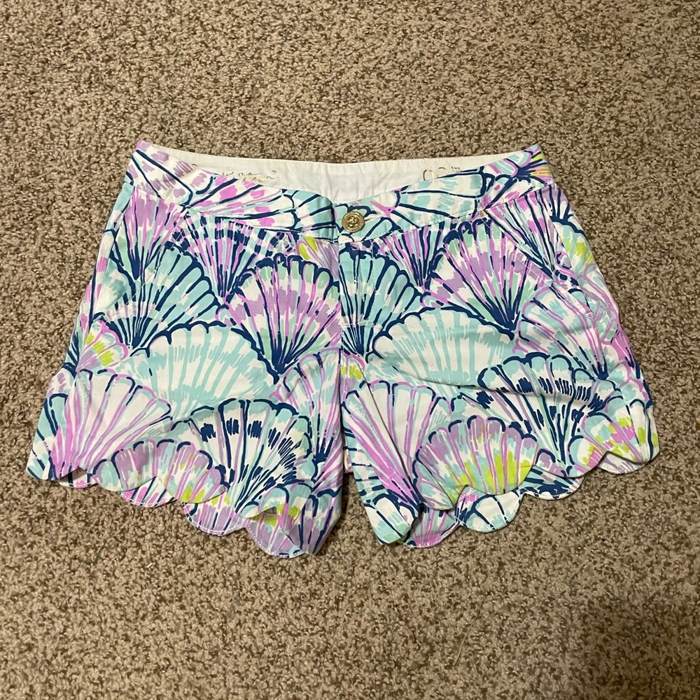 Lilly Pulitzer Buttercup Scallop Short - Oh Shello